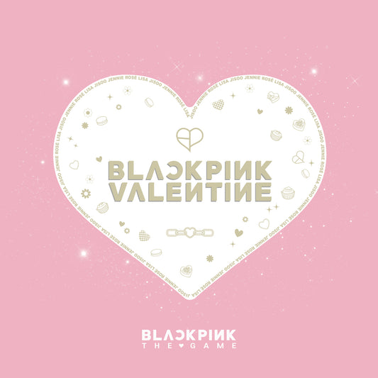 [BLACKPINK] - THE GAME PHOTOCARD COLLECTION : LOVELY VALENTINE'S EDITION