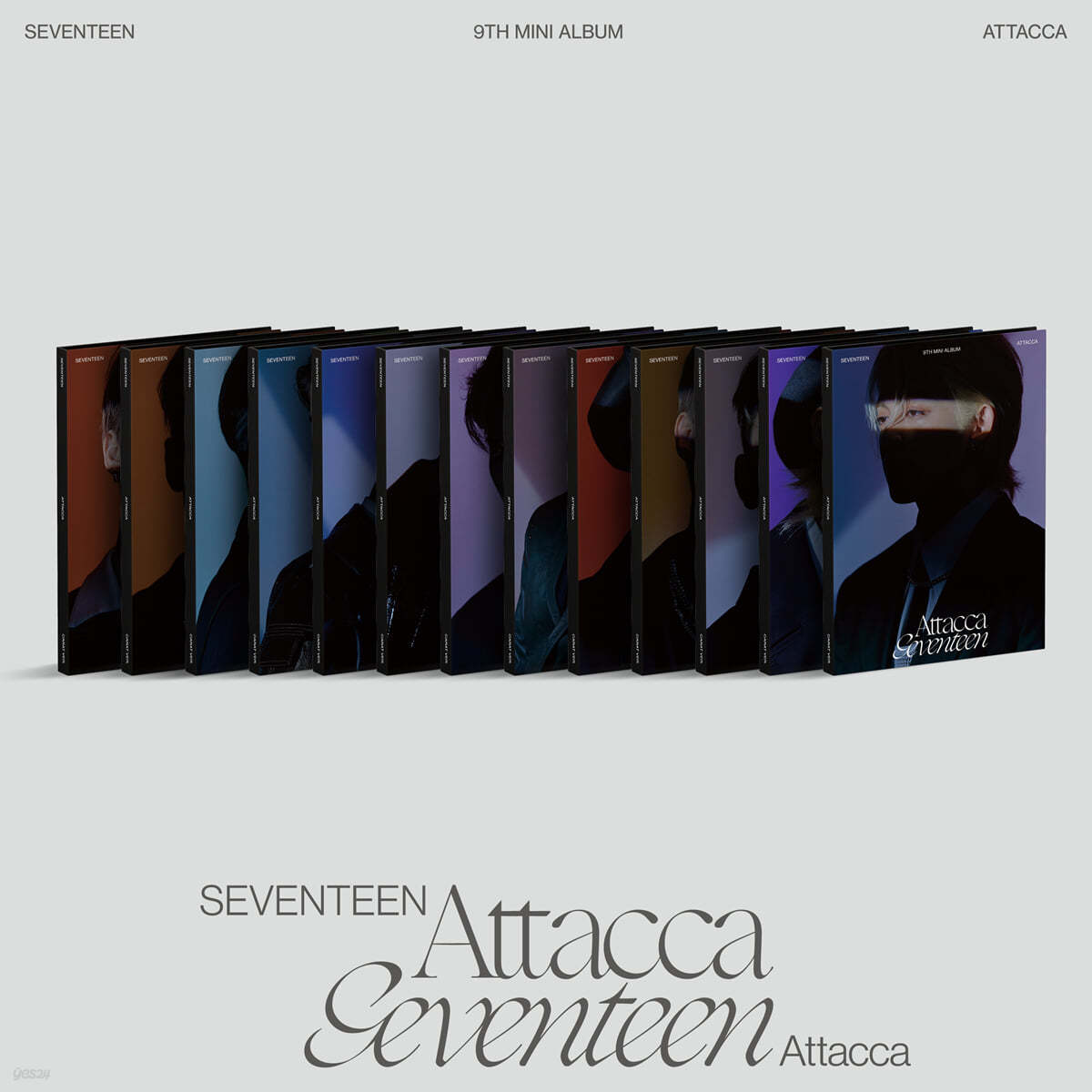 [SEVENTEEN] 9th Mini Album - Attacca (Carat Ver.) [RANDOM]
