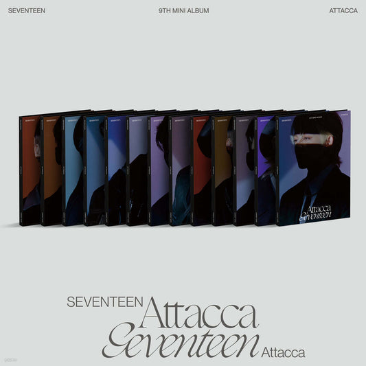 [SEVENTEEN] 9th Mini Album - Attacca (Carat Ver.) [RANDOM]