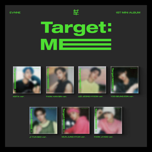 [EVNNE] 1st Mini Album - TARGET: ME (Digipack Ver.) [RANDOM]