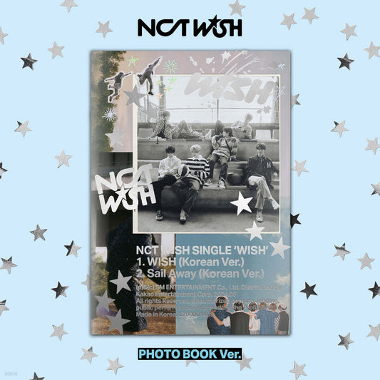 [NCT WISH] Single Album - WISH (Photobook Ver.)
