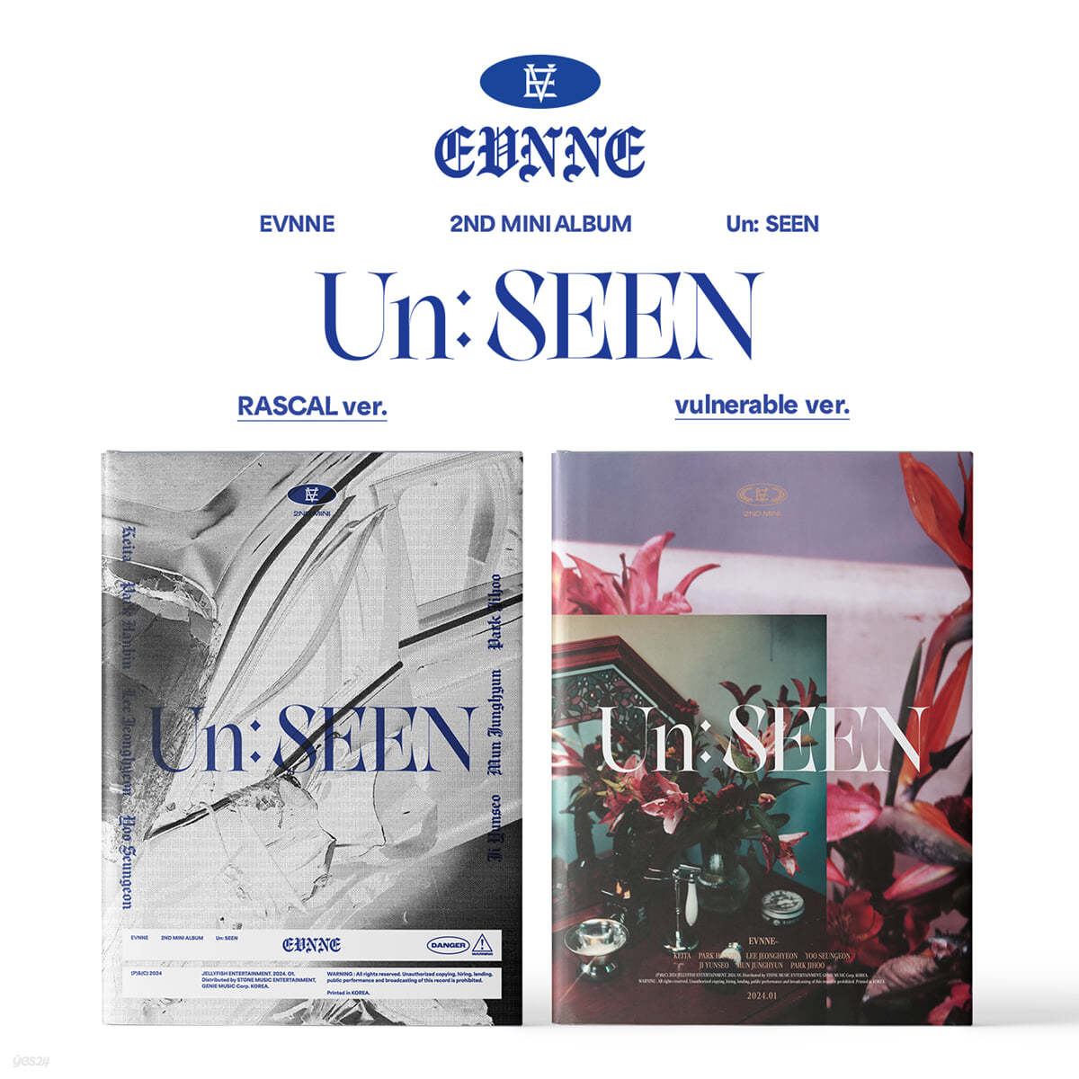 [EVNNE] 2nd Mini Album - Un: SEEN [RANDOM]