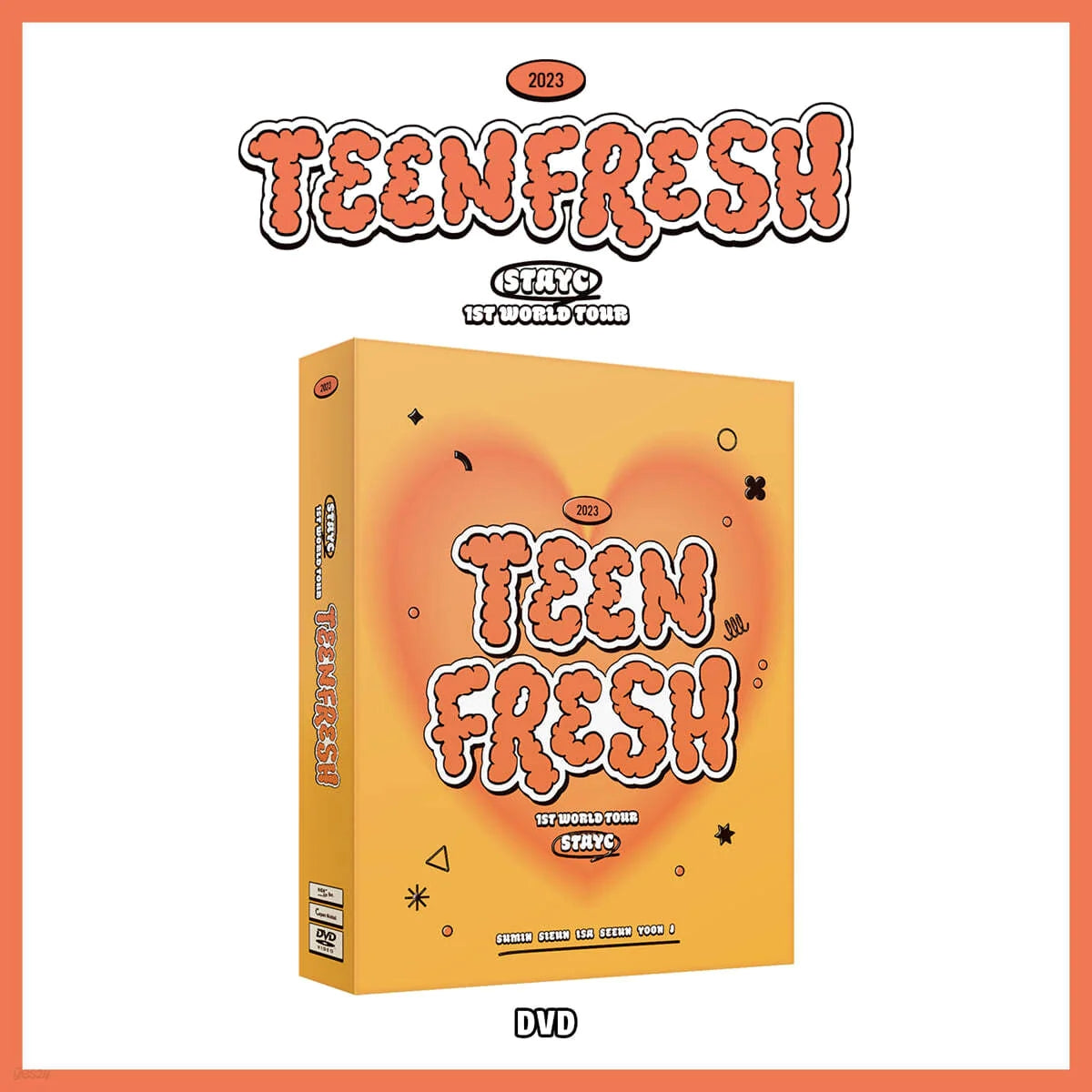 [STAYC] - 1ST WORLD TOUR :TEENFRESH (DVD)