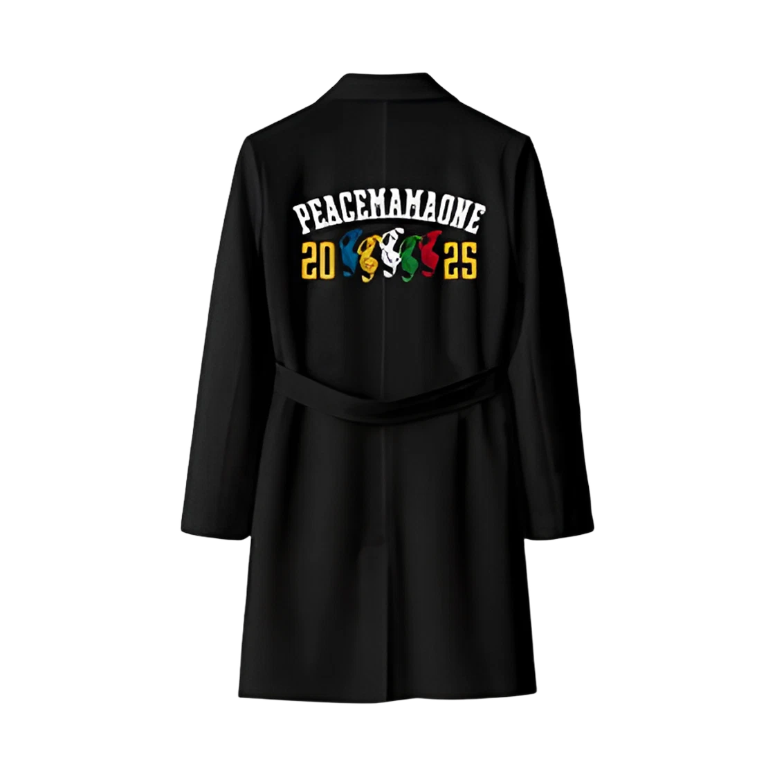 [G-DRADON] - Peaceminusone x 2025 MAMA Awards Peacemamaone Coat Black