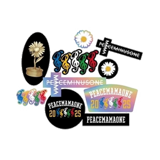 [G-DRADON] - Peaceminusone x 2025 MAMA Awards Peacemamaone Sticker Set