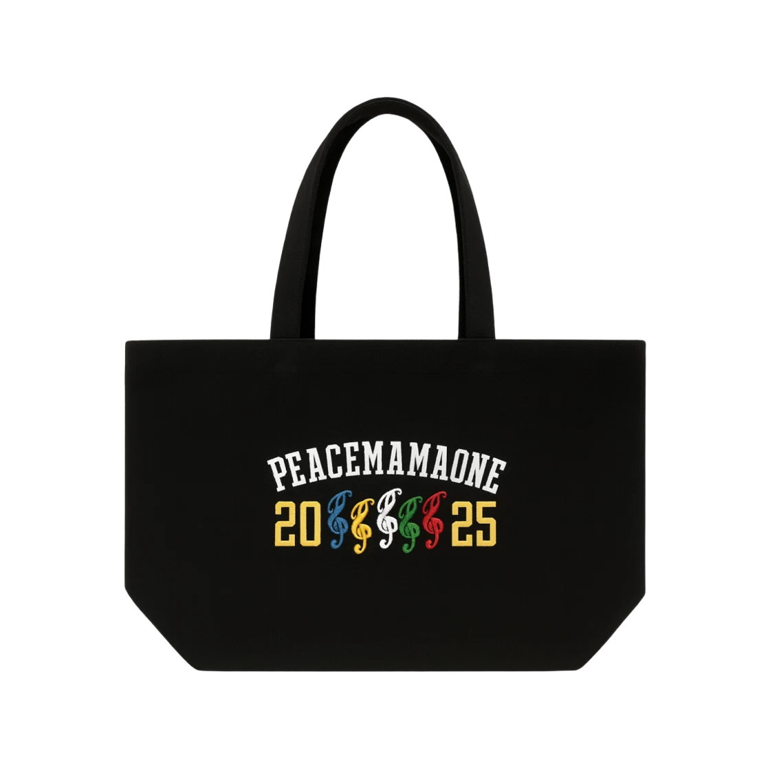 [G-DRADON] - Peaceminusone x 2025 MAMA Awards Peacemamaone Eco Bag Black
