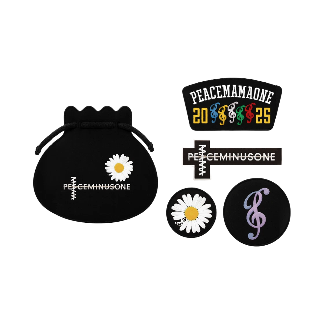 [G-DRADON] - Peaceminusone x 2025 MAMA Awards Peacemamaone Badge Set