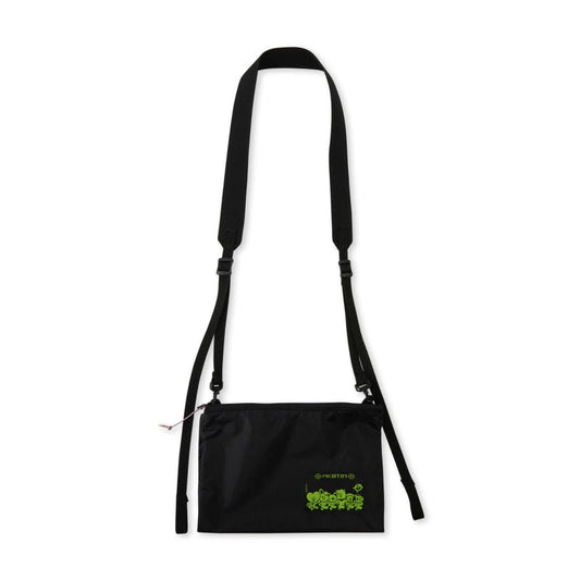 [APPAREL][BTS] BT21 OVER LAB SACOCHE FOLDABLE BAG BLACK
