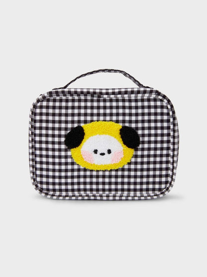 [ACC][BT21] BT21 minini CHECKERED POUCH WITH HANDLE