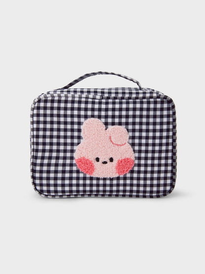 [ACC][BT21] BT21 minini CHECKERED POUCH WITH HANDLE