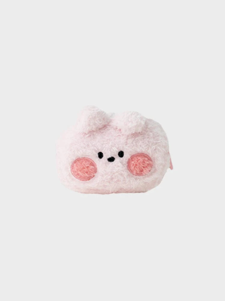 [ACC][BT21] BT21 minini FLUFFY FACE POUCH