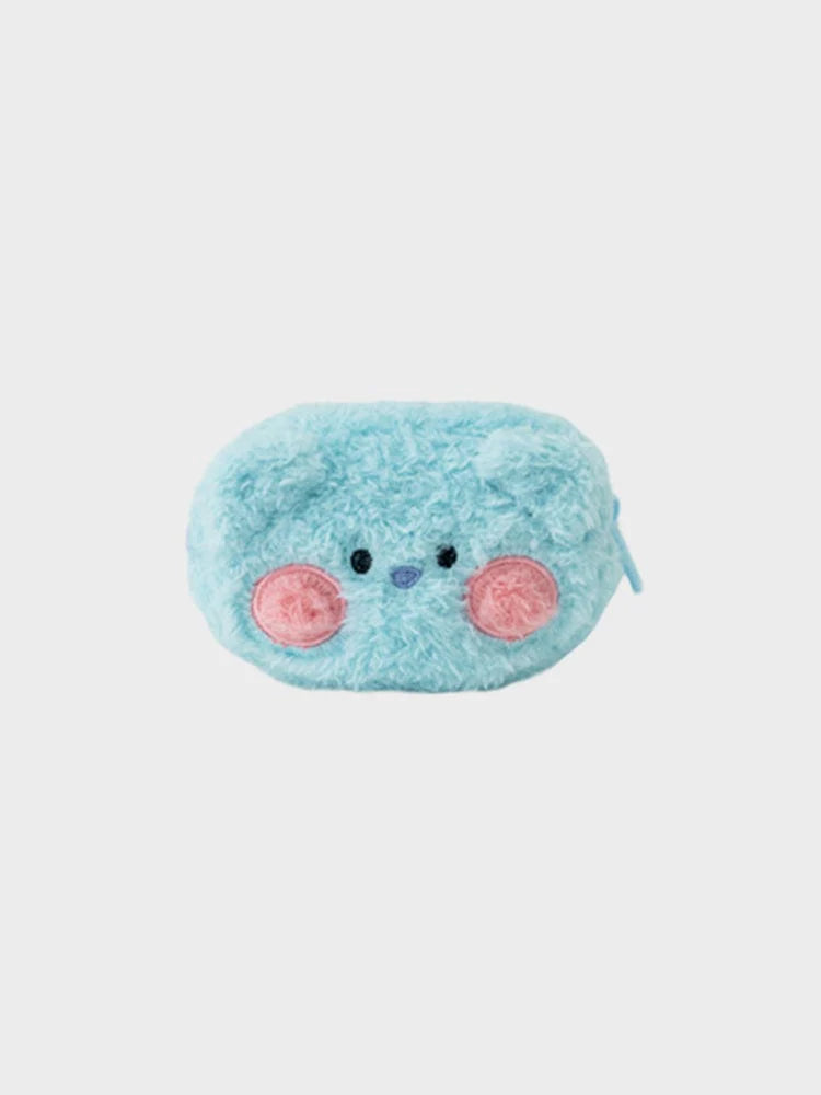 [ACC][BT21] BT21 minini FLUFFY FACE POUCH