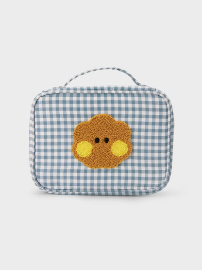 [ACC][BT21] BT21 minini CHECKERED POUCH WITH HANDLE