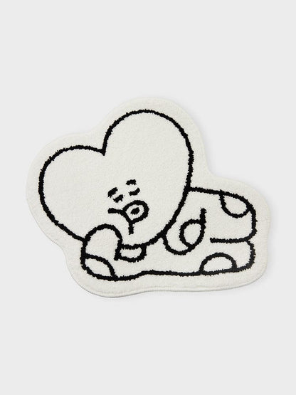 [LIVING][BT21] BT21 NON-SLIP SMALL RUG COZY HOME