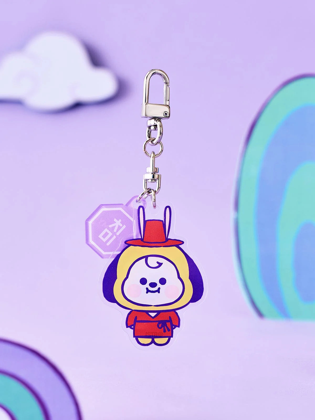 [ACC][BTS] BT21 BABY ACRYLIC KEYRING K-EDITION ver.2