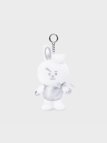 [ACC][BTS] BT21 DOLL KEYRING SILVER EDITION