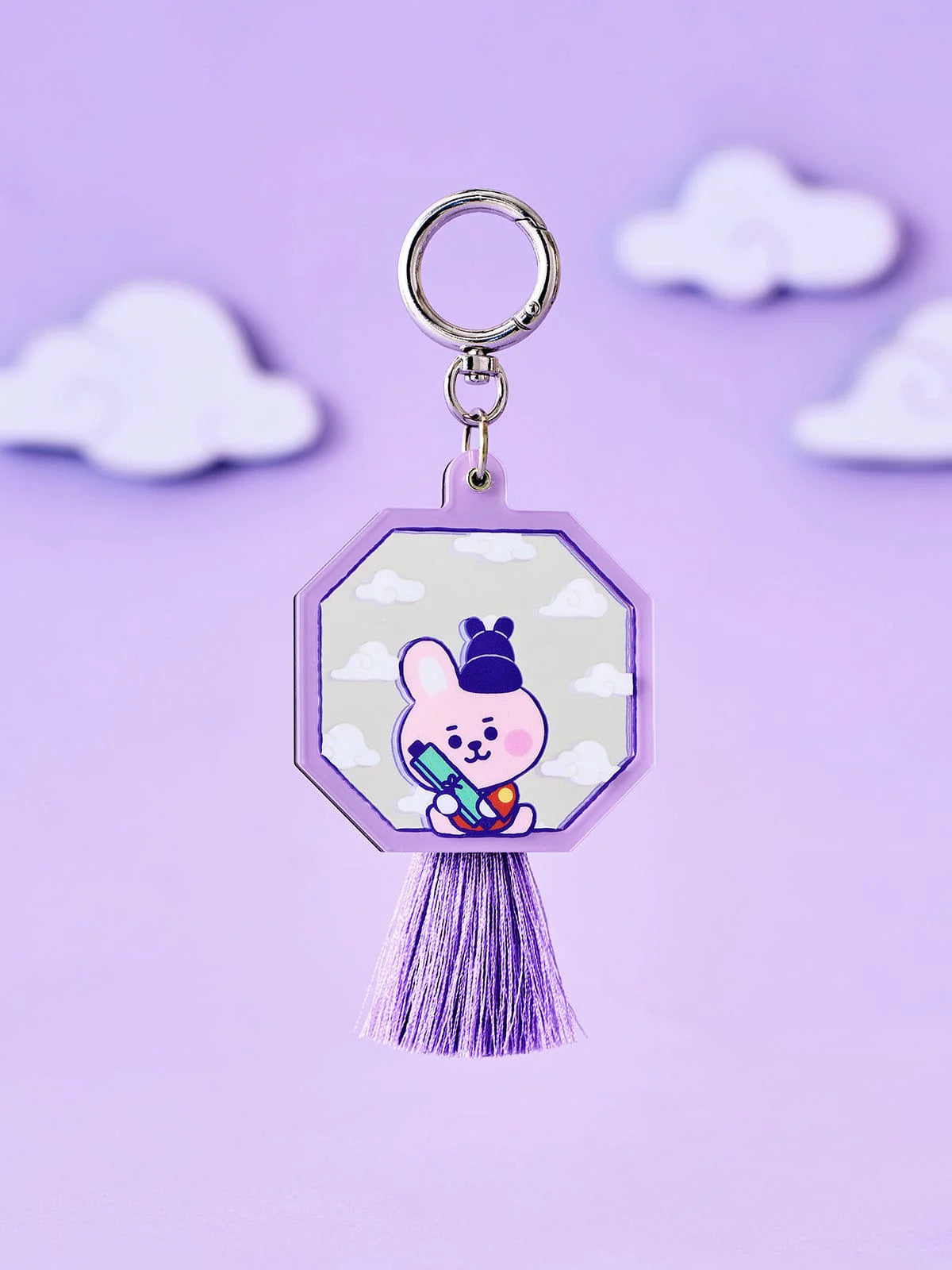 [ACC][BTS] BT21 BABY MIRROR KEYRING K-EDITION Ver.2