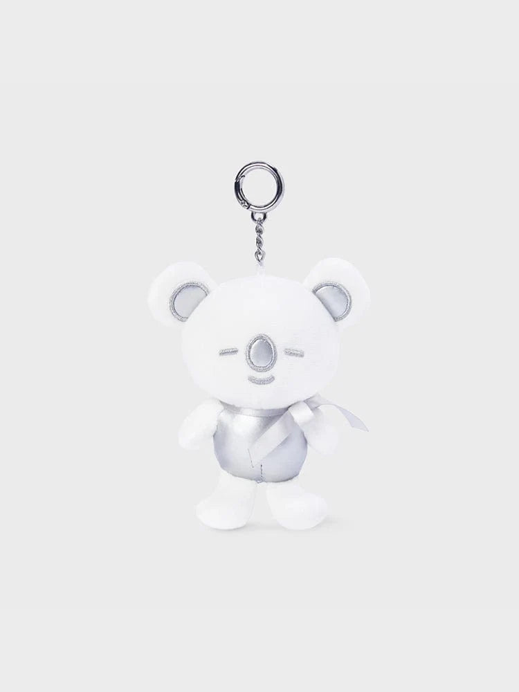 [ACC][BTS] BT21 DOLL KEYRING SILVER EDITION