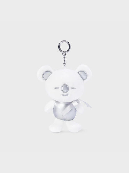 [ACC][BTS] BT21 DOLL KEYRING SILVER EDITION
