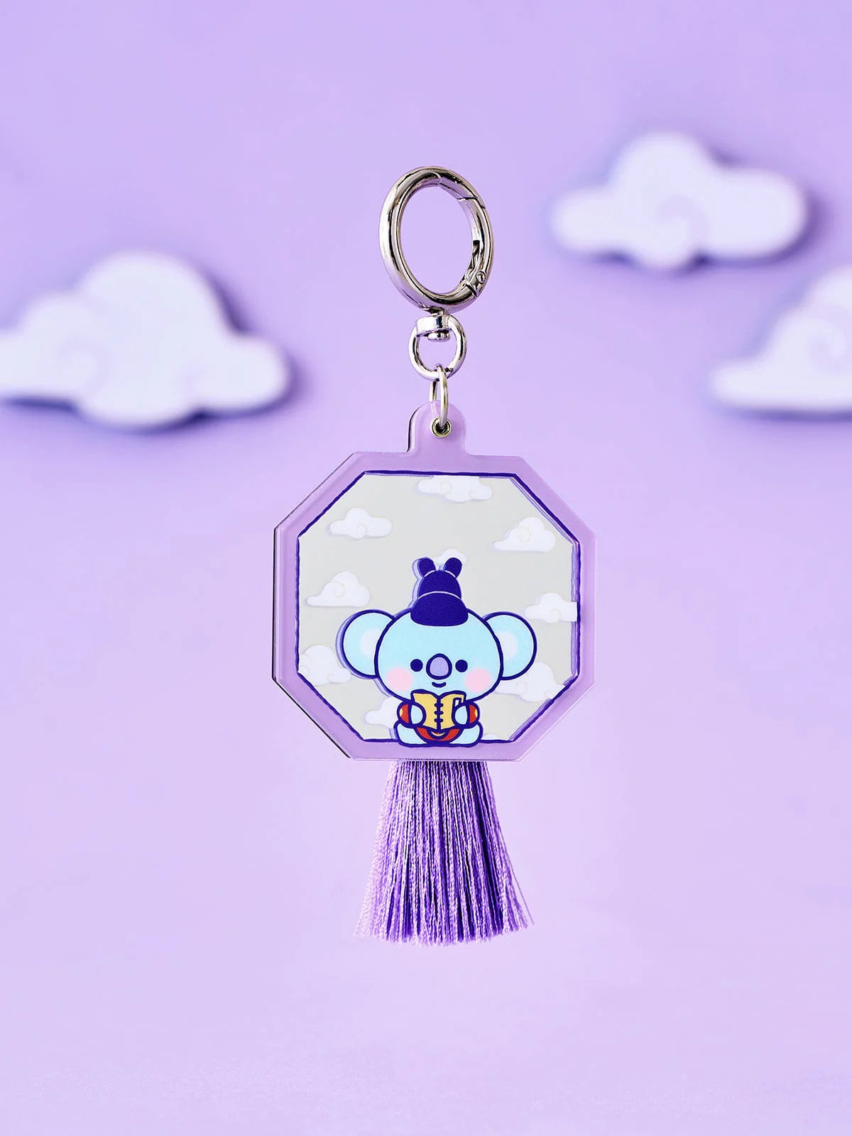 [ACC][BTS] BT21 BABY MIRROR KEYRING K-EDITION Ver.2