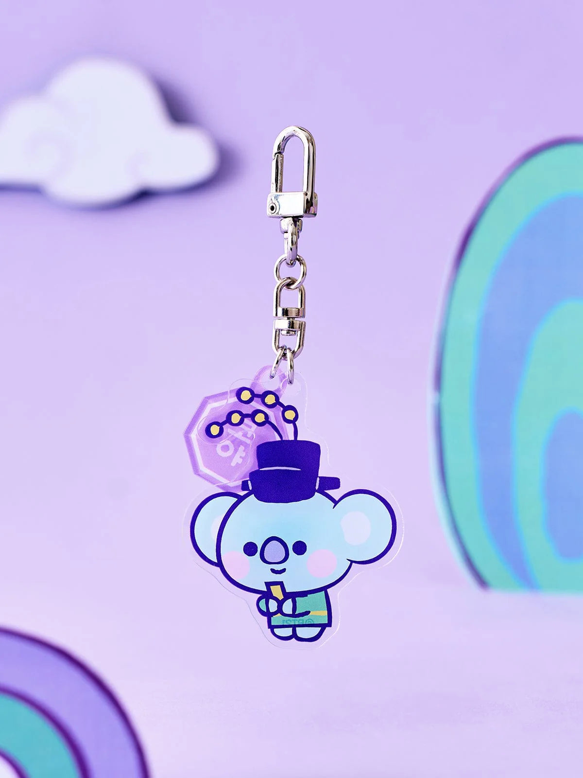 [ACC][BTS] BT21 BABY ACRYLIC KEYRING K-EDITION ver.2