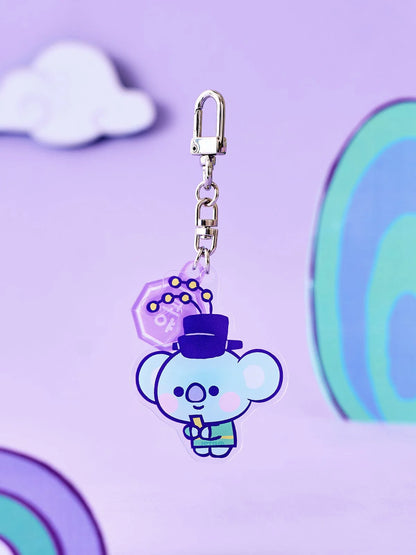 [ACC][BTS] BT21 BABY ACRYLIC KEYRING K-EDITION ver.2