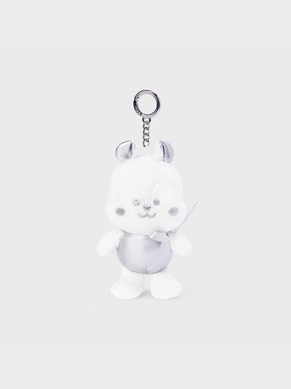 [ACC][BTS] BT21 DOLL KEYRING SILVER EDITION