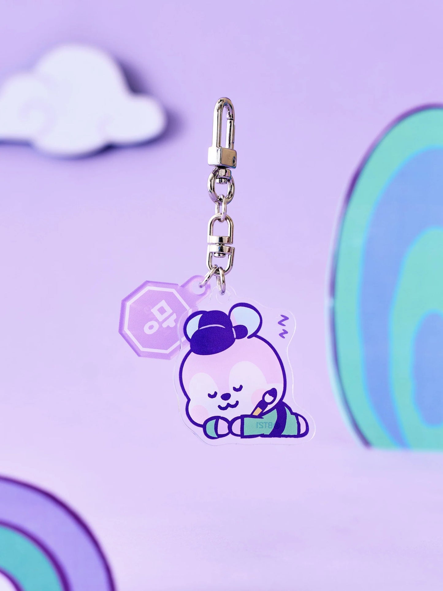 [ACC][BTS] BT21 BABY ACRYLIC KEYRING K-EDITION ver.2