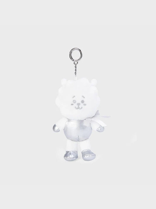 [ACC][BTS] BT21 DOLL KEYRING SILVER EDITION