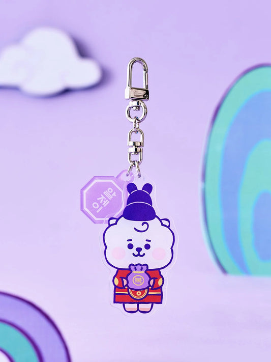 [ACC][BTS] BT21 BABY ACRYLIC KEYRING K-EDITION ver.2