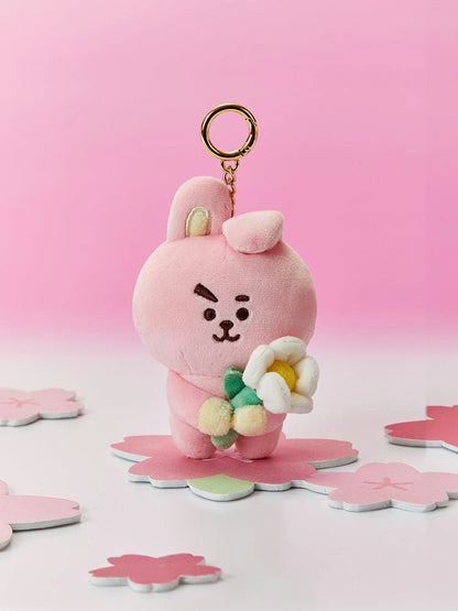 [ACC][BTS] BT21 MINI DOLL KEYRING SPRING DAYS