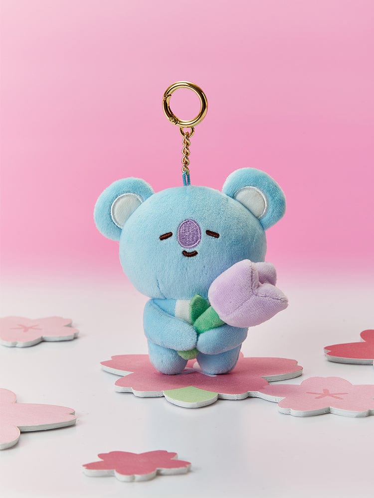 [ACC][BTS] BT21 MINI DOLL KEYRING SPRING DAYS