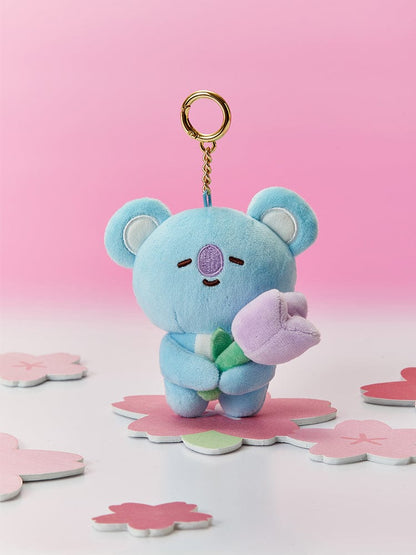 [ACC][BTS] BT21 MINI DOLL KEYRING SPRING DAYS