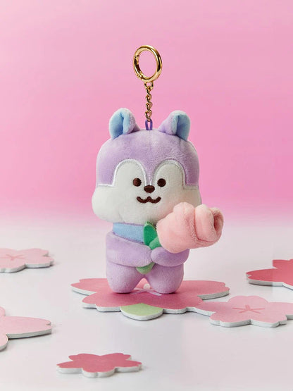 [ACC][BTS] BT21 MINI DOLL KEYRING SPRING DAYS