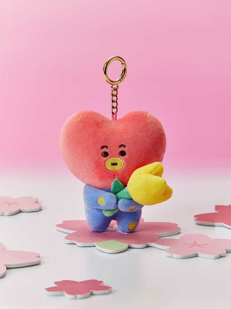 [ACC][BTS] BT21 MINI DOLL KEYRING SPRING DAYS