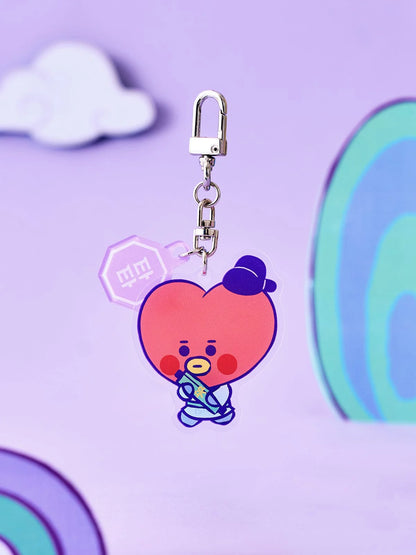 [ACC][BTS] BT21 BABY ACRYLIC KEYRING K-EDITION ver.2