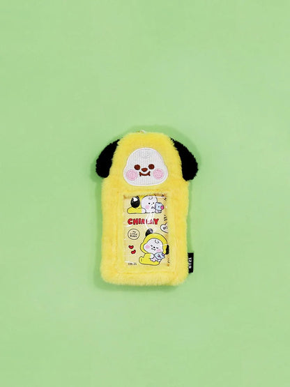[POCA][BT21] BT21 FLUFFY PHOTO HOLDER KEYRING