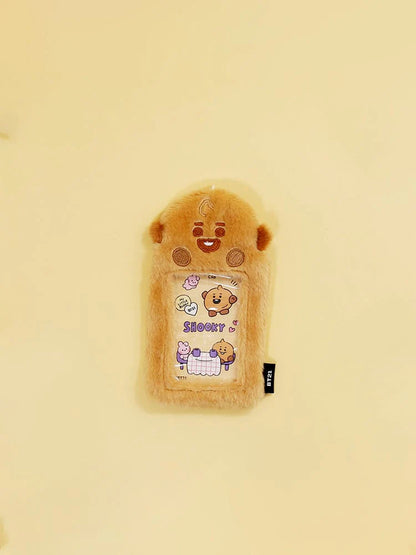 [POCA][BT21] BT21 FLUFFY PHOTO HOLDER KEYRING