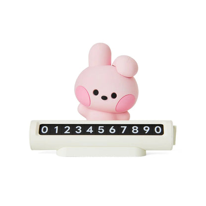 [LIVING][BT21] BT21 minini PARKING PHONE NUMBER PLATE