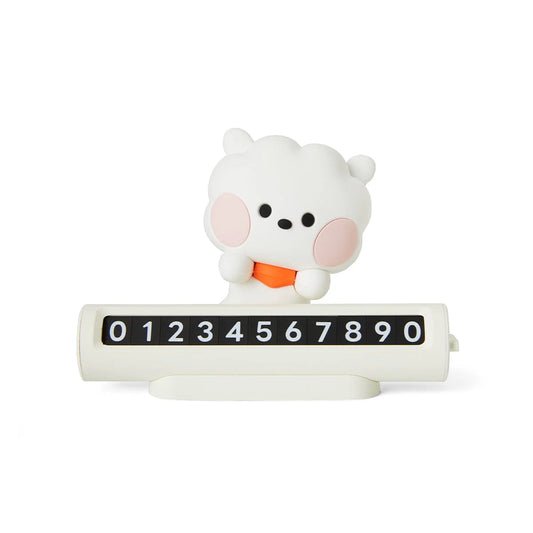 [LIVING][BT21] BT21 minini PARKING PHONE NUMBER PLATE
