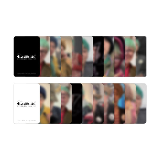 [G-DRAGON] - Official Photocard Pack (2025 WORLD TOUR IN KOREA)
