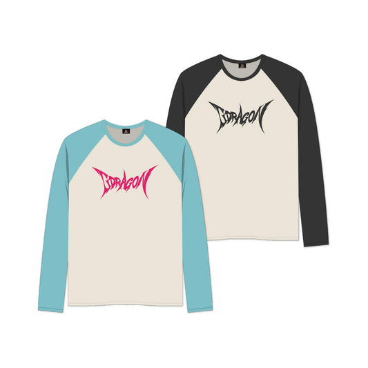 [G-DRAGON] - Official Raglan Long Sleeved T-Shirt (2025 WORLD TOUR IN KOREA)