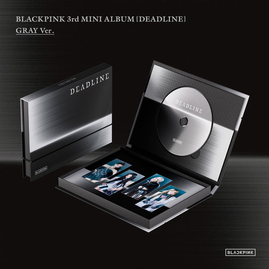 [BLACKPINK] 3rd Mini Album - DEADLINE (Gray Ver.)
