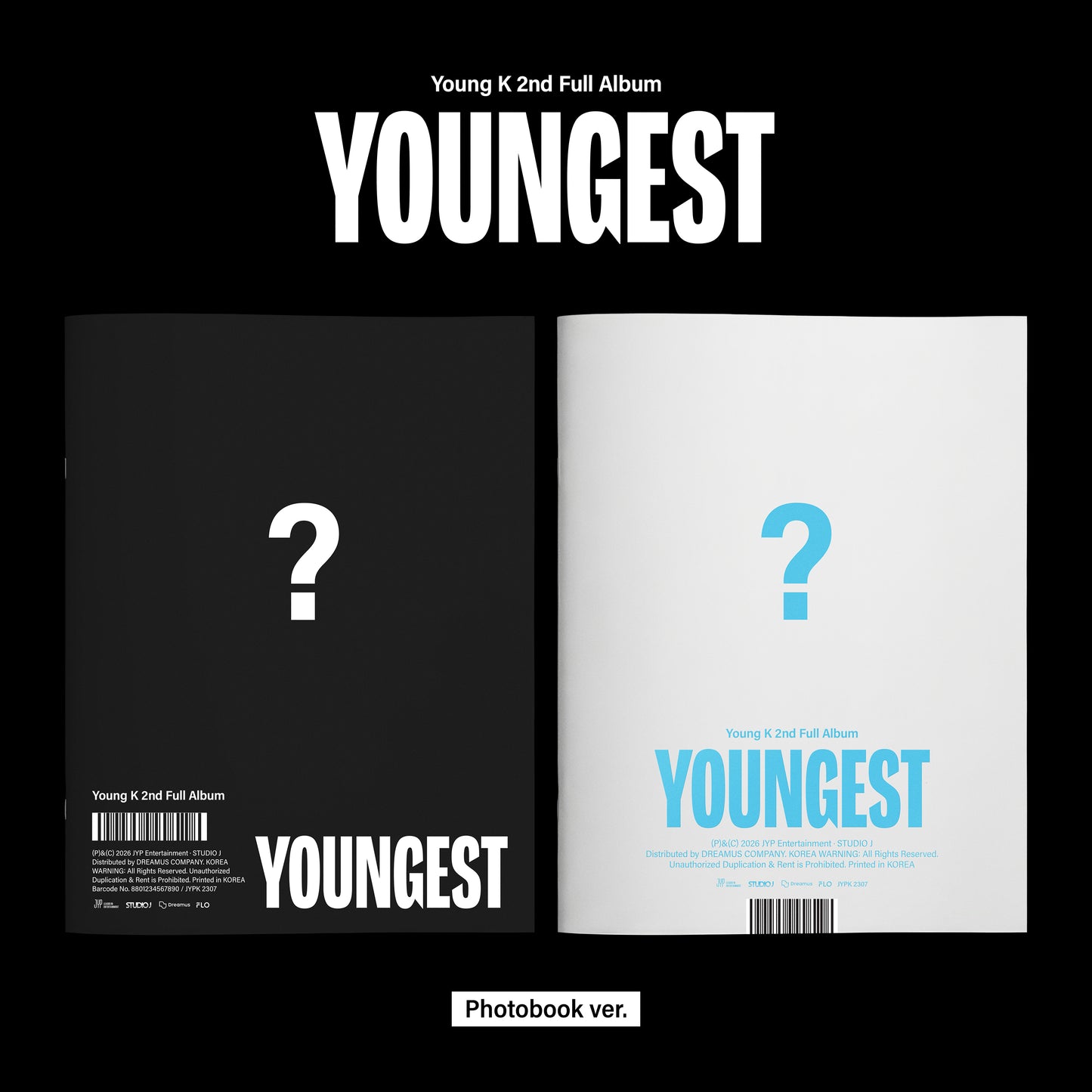 [Young K] (DAY6) 2nd Full Album - YOUNGEST (Photobook Ver.)