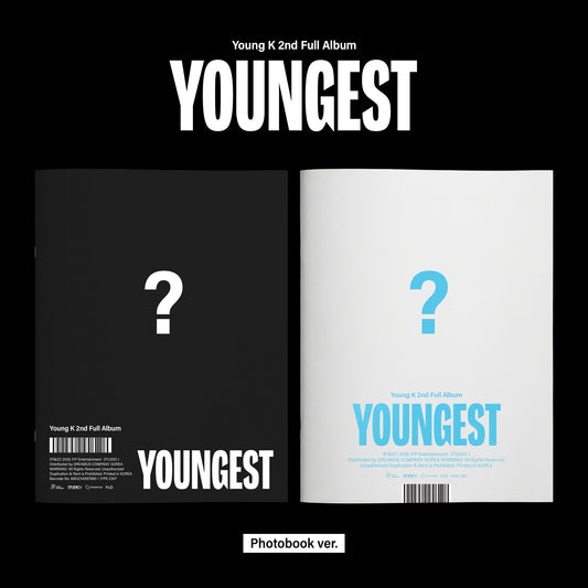 [Young K] (DAY6) 2nd Full Album - YOUNGEST (Photobook Ver.)