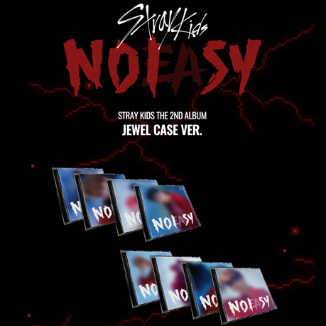 [Stray Kids] 2nd Album - NOEASY (Jewel Ver.) [RANDOM]