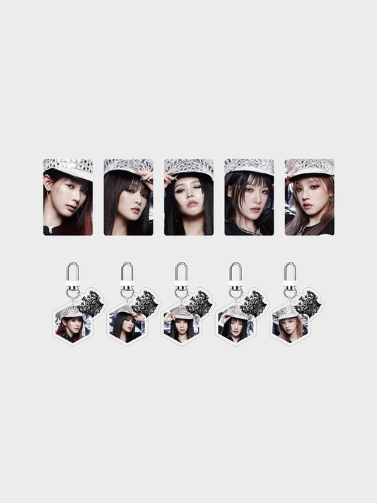 [POCA][(G)I-DLE] ACRYLIC KEYRING & POCA SET (2 Ver.)