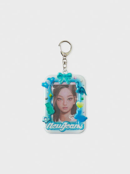 [POCA][NewJeans] GET UP PHOTO HOLDER KEYRING