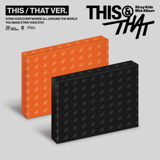 [Stray Kids] Mini Album - THIS & THAT (THIS / THAT Ver.)